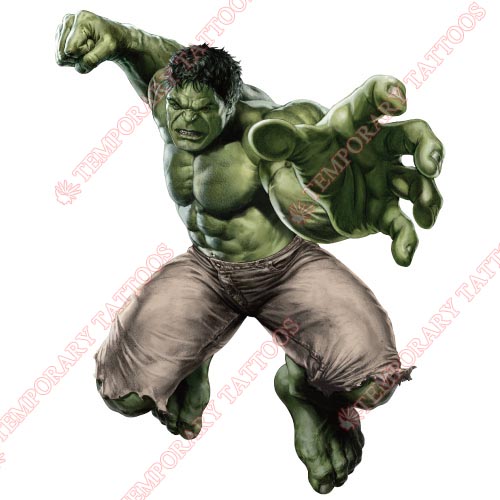 Hulk Customize Temporary Tattoos Stickers NO.159